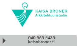 Kaisa Broner Arkkitehtuuristudio Oy logo